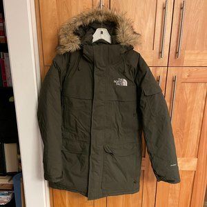 NORTH FACE MEN'S MCMURDO DOWN JACKET PARKA MEDIUM